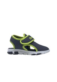 Buty do chodzenia niemowlęce Reebok Wave Glider Iii. Zapięcie: rzepy. Kolor: niebieski, żółty, wielokolorowy. Materiał: guma, syntetyk, materiał. Sport: turystyka piesza
