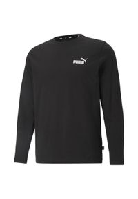 Puma - Męska koszulka z długim rękawem Essentials PUMA Black. Kolor: czarny. Długość rękawa: długi rękaw. Długość: długie #1