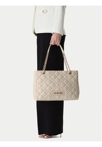 Love Moschino - LOVE MOSCHINO Torebka JC4145PP1OLA0110 Écru. Materiał: skórzane #1