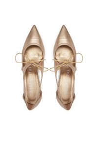 Hispanitas Czółenka Nova HV253934 Złoty. Kolor: złoty. Materiał: skóra #3