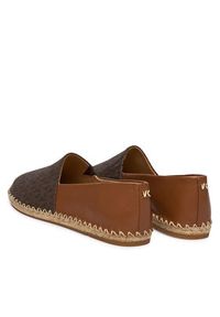 MICHAEL Michael Kors Espadryle Kenze 40R6KZFP1B Brązowy. Kolor: brązowy. Materiał: skóra #6