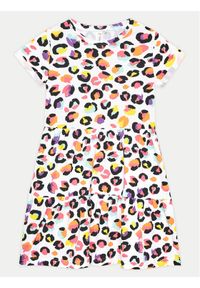COCCODRILLO - Coccodrillo Sukienka codzienna WC4129203VGC Kolorowy Regular Fit. Okazja: na co dzień. Materiał: bawełna. Wzór: kolorowy. Typ sukienki: proste. Styl: casual #1