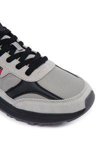 TOMMY HILFIGER - Tommy Hilfiger Sneakersy Tjm Technical Runner EM0EM01738 Szary. Kolor: szary. Materiał: materiał #3