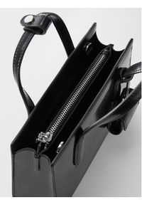 mango - Mango Torebka Antia 57002514 Czarny. Kolor: czarny. Materiał: skórzane #3