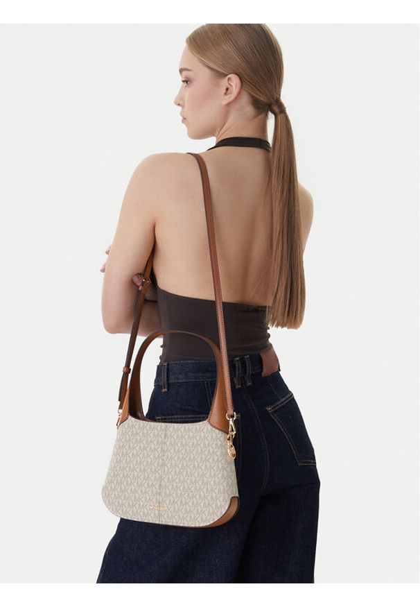 MICHAEL Michael Kors Torebka 30R6G0XL1B Écru. Materiał: skórzane