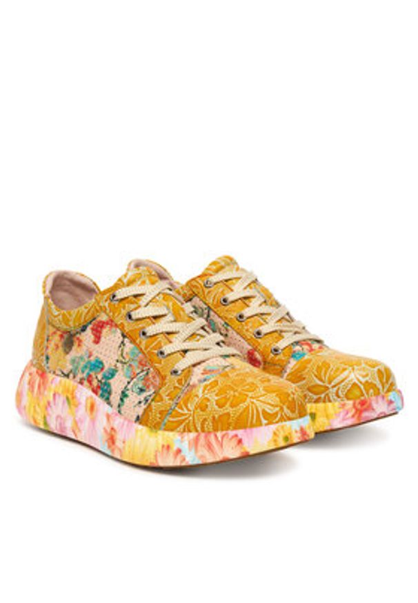 Laura Vita Sneakersy Nikito 69 Zielony. Kolor: zielony. Materiał: nubuk, skóra