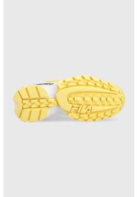Fila sneakersy dziecięce FFT0062 DISRUPTOR F kolor żółty China. Nosek buta: okrągły. Zapięcie: sznurówki. Kolor: żółty. Obcas: na platformie #5