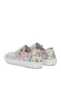 Rieker Półbuty CEO-M2306-90 Kolorowy. Materiał: skóra. Wzór: kolorowy #7