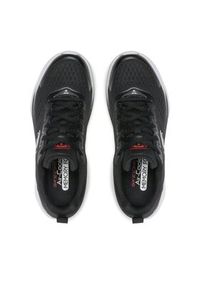 skechers - Skechers Sneakersy Frayment 232634/BKW Czarny. Kolor: czarny. Materiał: materiał #5