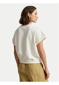 Polo Ralph Lauren T-Shirt 211B20069001 Biały Relaxed Fit. Typ kołnierza: polo. Kolor: biały. Materiał: bawełna #4