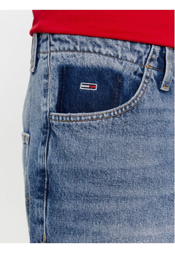 Tommy Jeans Jeansy Aiden Baggy Tapered Cargo Ah7032 DM0DM18083 Niebieski Regular Fit. Kolor: niebieski