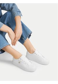 Beverly Hills Polo Club Sneakersy BHPC040W Biały. Kolor: biały. Materiał: materiał #7