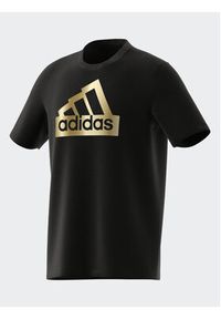 Adidas - adidas T-Shirt II3468 Czarny Regular Fit. Kolor: czarny. Materiał: bawełna #11