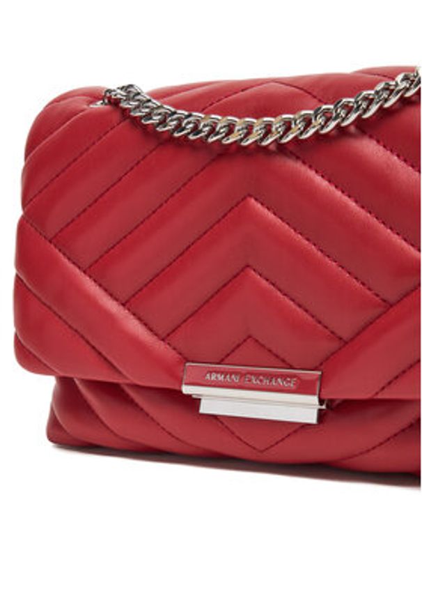 Armani Exchange Torebka 949122 4R742 U5081 Czerwony. Kolor: czerwony. Materiał: skórzane