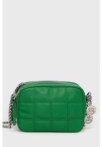 Silvian Heach torebka kolor zielony. Kolor: zielony. Materiał: pikowane. Rodzaj torebki: na ramię