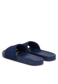 TOMMY HILFIGER - Tommy Hilfiger Klapki Th Script Pool Slide FW0FW09286 Niebieski. Kolor: niebieski. Materiał: materiał #4