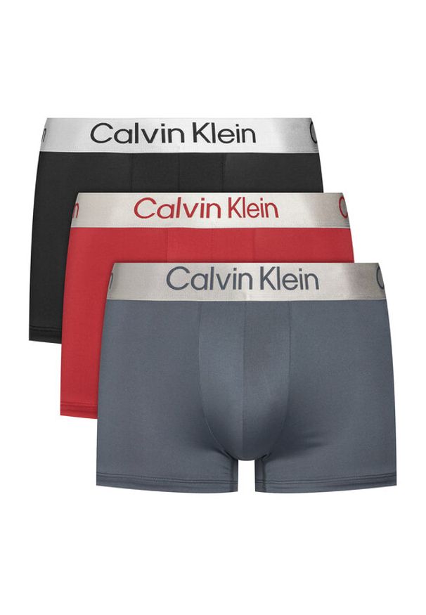 Calvin Klein Underwear Komplet bokserek LV00NB4269 Kolorowy. Materiał: syntetyk. Wzór: kolorowy