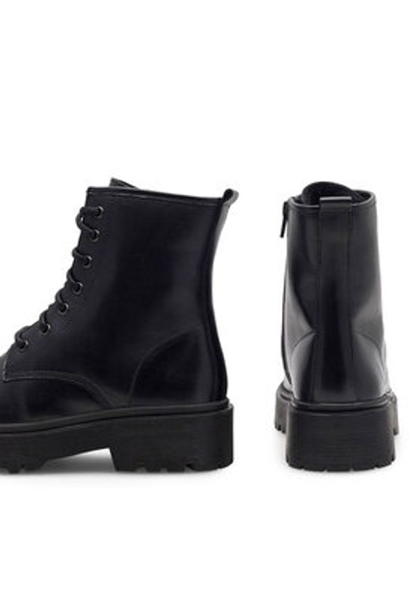 Lasocki Trapery CEO-WB-ALESSIA-01 Czarny. Kolor: czarny. Materiał: skóra