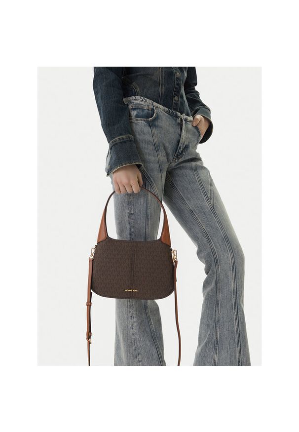 Torebka MICHAEL Michael Kors. Kolor: brązowy