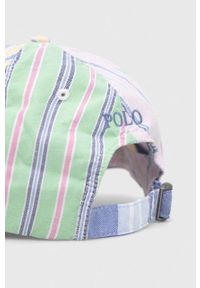 Polo Ralph Lauren czapka z daszkiem bawełniana wzorzysta. Materiał: bawełna #2