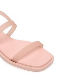 Calvin Klein Sandały Jelly Sandal Sling Mat Tran Tpu HW0HW02969 Beżowy. Kolor: beżowy. Materiał: syntetyk #4