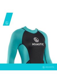 Pianka do pływania damska AQUASTIC Wavey LG WMNS 2 mm. Kolor: czarny