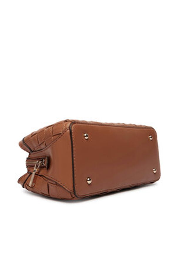Guess Torebka Sandy HWWG84 18050 Brązowy. Kolor: brązowy. Materiał: skórzane