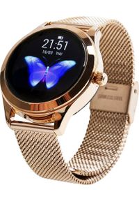 oromed - Smartwatch Oromed Smart Lady Gold Różowe złoto. Rodzaj zegarka: smartwatch. Kolor: wielokolorowy, złoty, różowy