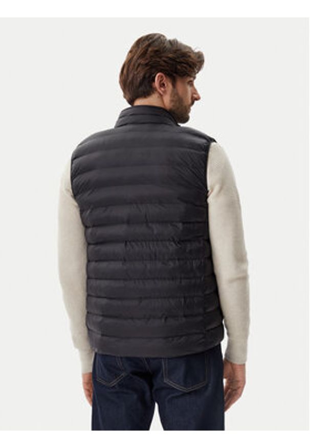 TOMMY HILFIGER - Tommy Hilfiger Bezrękawnik Core Packable MW0MW39989 Czarny Regular Fit. Kolor: czarny. Materiał: syntetyk. Długość rękawa: bez rękawów