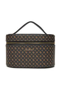 Guess Kosmetyczka PW7479 P4461 Brązowy. Kolor: brązowy. Materiał: skóra