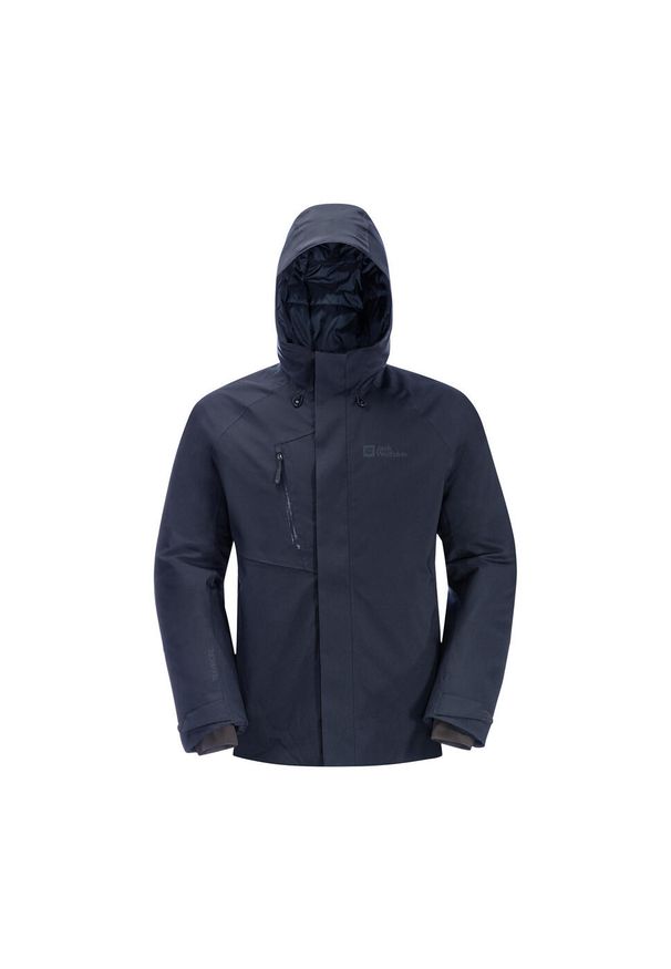 Kurtka zimowa męska Jack Wolfskin Troposphere Ins. Kolor: niebieski. Sezon: zima