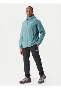 Adidas - adidas Kurtka przeciwdeszczowa Terrex Multi 2L RAIN.RDY JL9774 Zielony Regular Fit. Kolor: zielony. Materiał: syntetyk #4