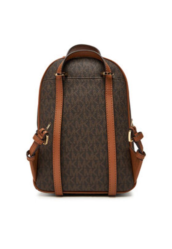 MICHAEL Michael Kors Plecak Sable 30T5G3XB1B Brązowy. Kolor: brązowy. Materiał: skóra