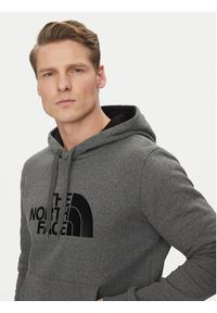 The North Face Bluza Drew Peak Pul Hoodie NF00AHJY Szary Regular Fit. Kolor: szary. Materiał: bawełna, syntetyk #6