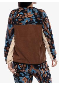 KAVU - Bluza polarowa damska Kavu Kelowna. Kolor: brązowy. Materiał: polar