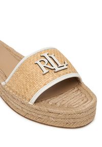 Lauren Ralph Lauren - LAUREN RALPH LAUREN Espadryle 802P06398004 Beżowy. Kolor: beżowy. Materiał: syntetyk #4