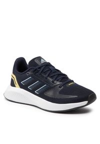 Adidas - adidas Buty Runfalcon 2.0 W GV9572 Granatowy. Kolor: niebieski. Materiał: materiał