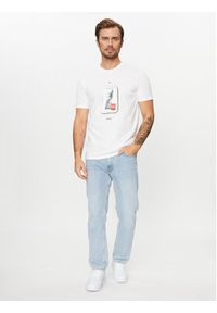 BOSS - Boss T-Shirt Tefragile 50503535 Biały Regular Fit. Kolor: biały. Materiał: bawełna #4