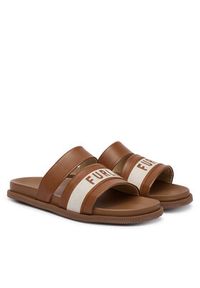 Furla Klapki Tide YL11TID BX0070 PT 0213S Brązowy. Kolor: brązowy. Materiał: skóra #2