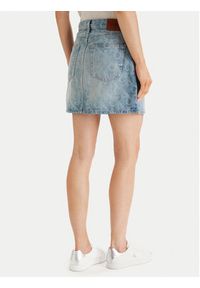 Calvin Klein Jeans Spódnica jeansowa 90S Mini LV147F679G Niebieski Regular Fit. Kolor: niebieski. Materiał: bawełna #3
