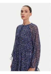 Pepe Jeans Sukienka codzienna Ariana PL953631 Niebieski Regular Fit. Okazja: na co dzień. Kolor: niebieski. Materiał: syntetyk. Typ sukienki: proste. Styl: casual #5