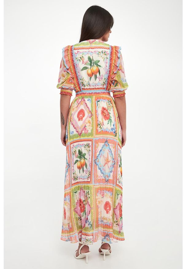 Hale bob - Sukienka szyfonowa maxi HALE BOB. Materiał: szyfon. Długość: maxi