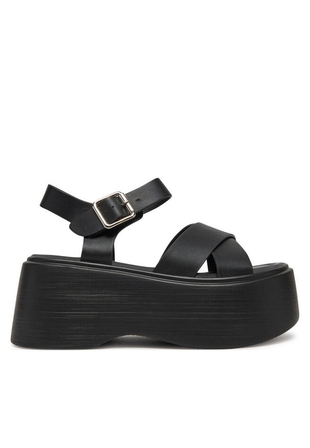 Sandały DeeZee. Kolor: czarny