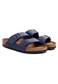 Birkenstock Klapki Arizona 051061 Granatowy. Kolor: niebieski. Materiał: skóra #5