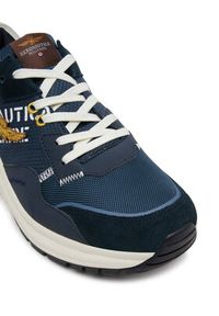 Aeronautica Militare Sneakersy 251SC286CT3543 Granatowy. Kolor: niebieski. Materiał: skóra, zamsz #6