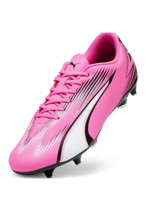 Męskie buty piłkarskie Puma Ultra Play Mxsg różowe. Kolor: różowy. Materiał: syntetyk. Sport: piłka nożna