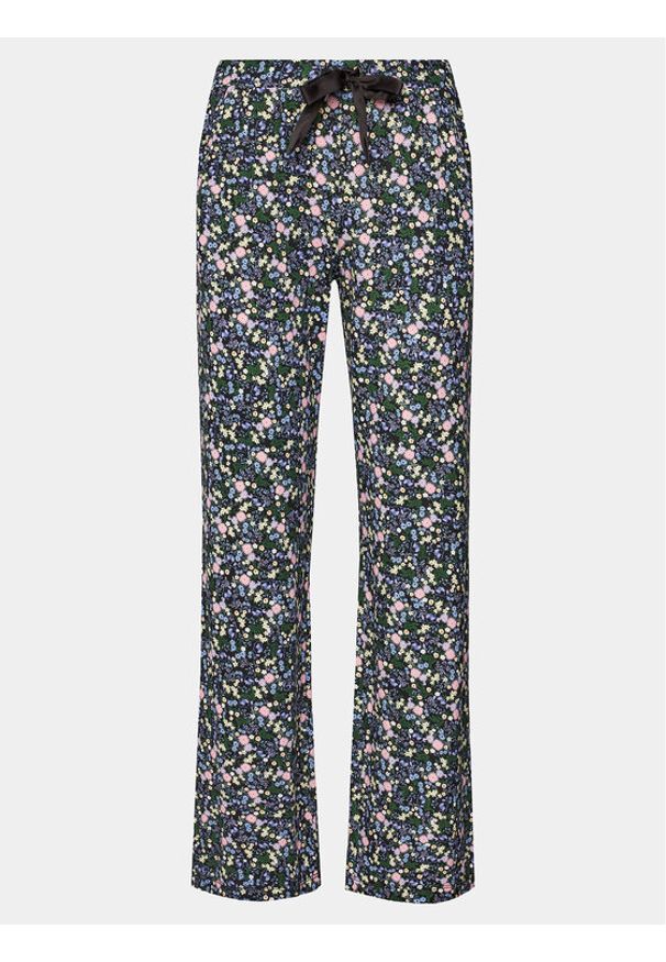 Hunkemöller Spodnie piżamowe 205124 Kolorowy Regular Fit. Materiał: wiskoza. Wzór: kolorowy