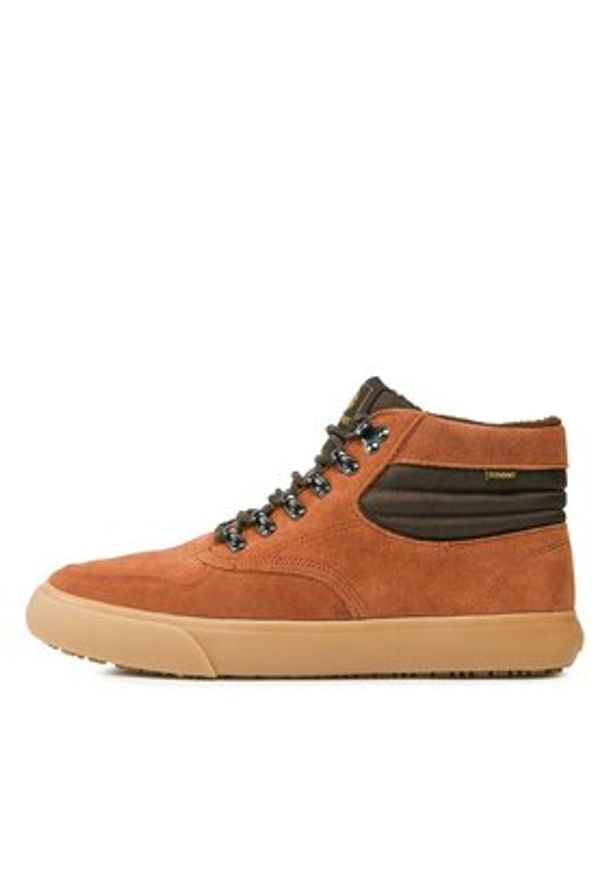Element Sneakersy Topaz C3 Mid F6TM31 Brązowy. Kolor: brązowy. Materiał: zamsz, skóra