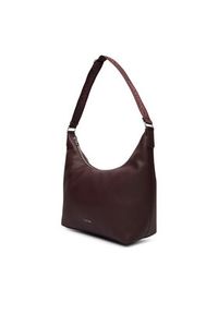 Calvin Klein Torebka LV04F3891G Bordowy. Kolor: czerwony. Materiał: skórzane #4