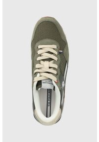 U.S. Polo Assn. sneakersy kolor zielony. Nosek buta: okrągły. Zapięcie: sznurówki. Kolor: zielony. Materiał: guma #2